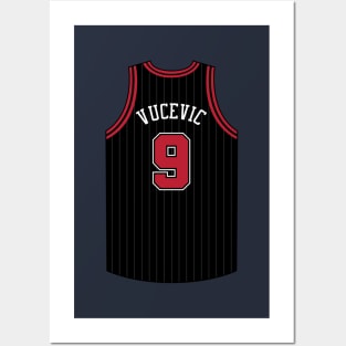 Nikola Vucevic Chicago Jersey Qiangy Posters and Art